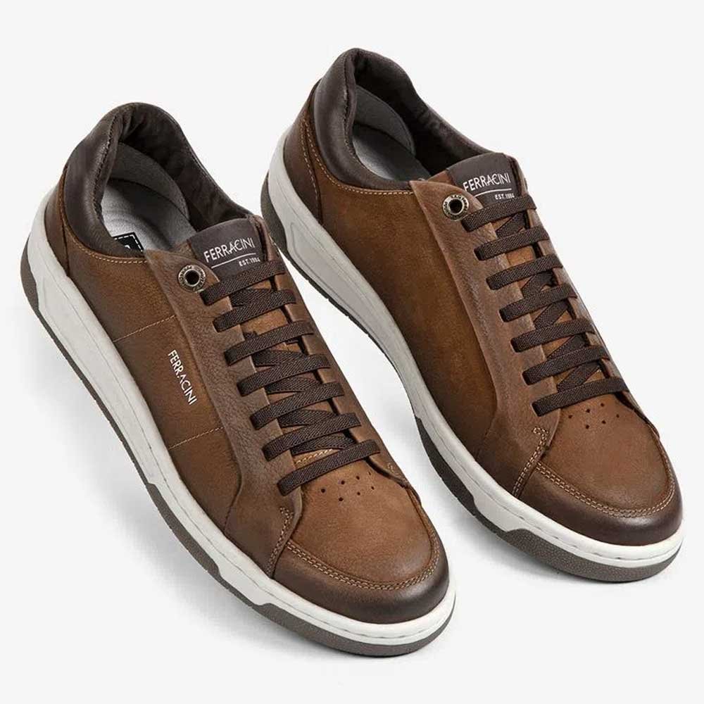 Sapatênis Masculino Vox Caramelo Ferracini 8050-617D Marrom 2