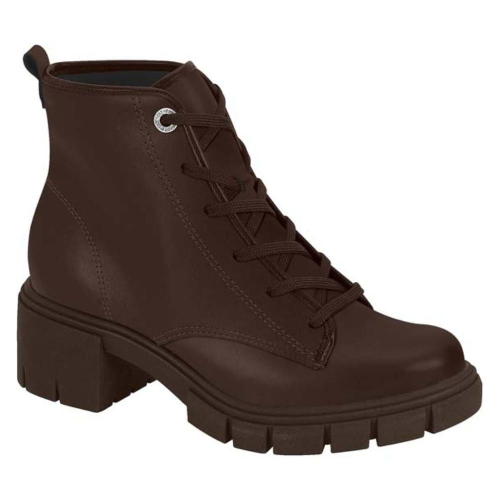 Bota Coturno Feminino Café Moleca 5338.211