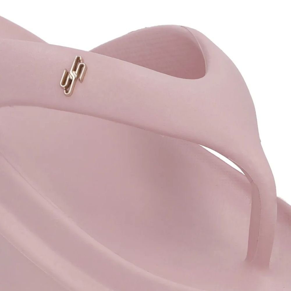 Chinelo Feminino Poofy Plataforma Soft Rose Usaflex AM14001 Rosa 2