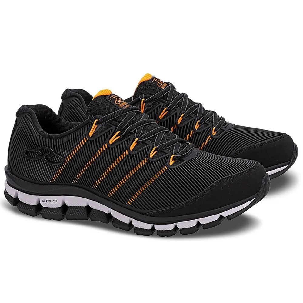 Tênis Esportivo Masculino Dynamic Preto Laranja Olympikus Preto/Laranja 3