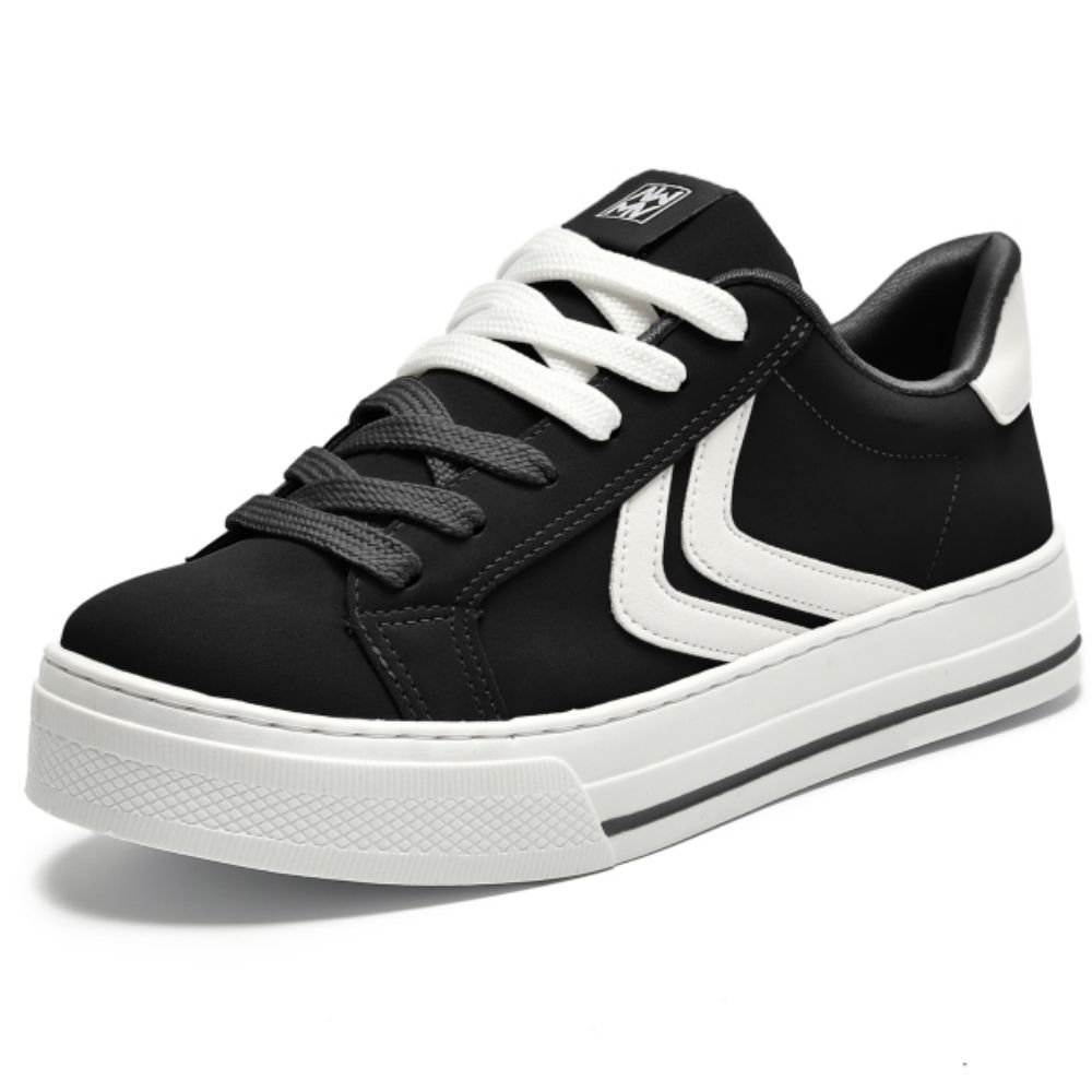 Tênis Casual Feminino Preto Branco Via Marte 027-025-02 Preto/Branco 2