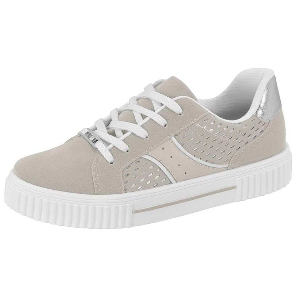 Tênis Feminino Casual Cinza Prata Vizzano 1307.215 Cinza/Prata 2