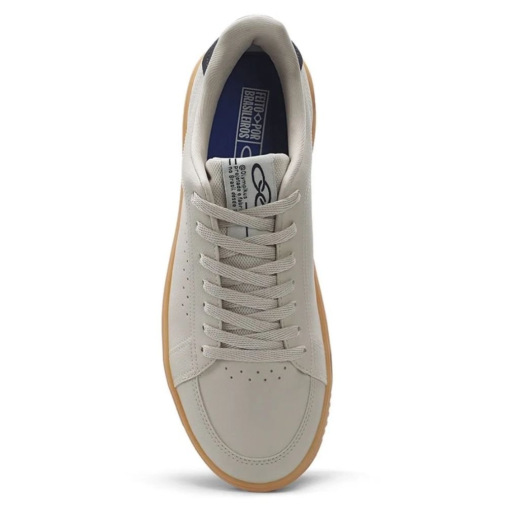 Tênis Casual Unissex Eros Marfim Olympikus 165 Marfim 4