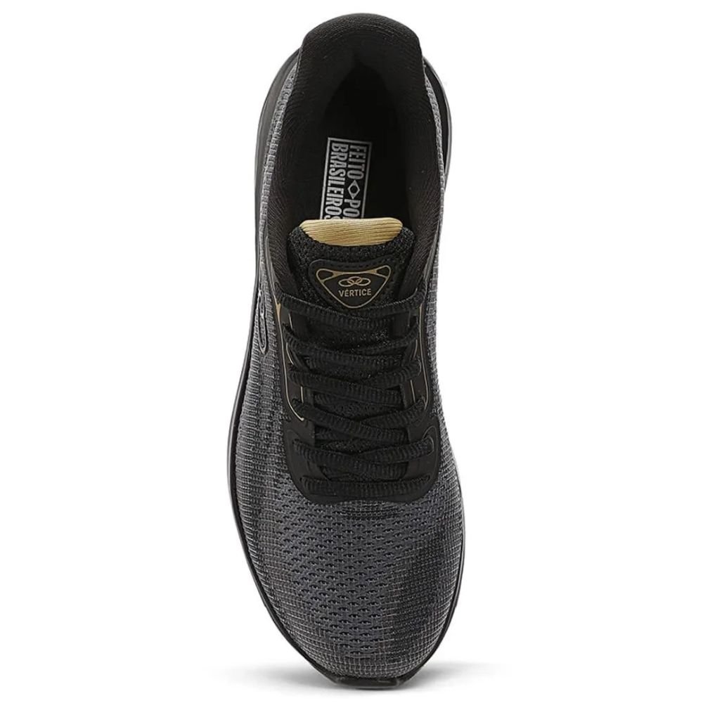 Tênis Esportivo Feminino Vértice Preto Olympikus Preto 4