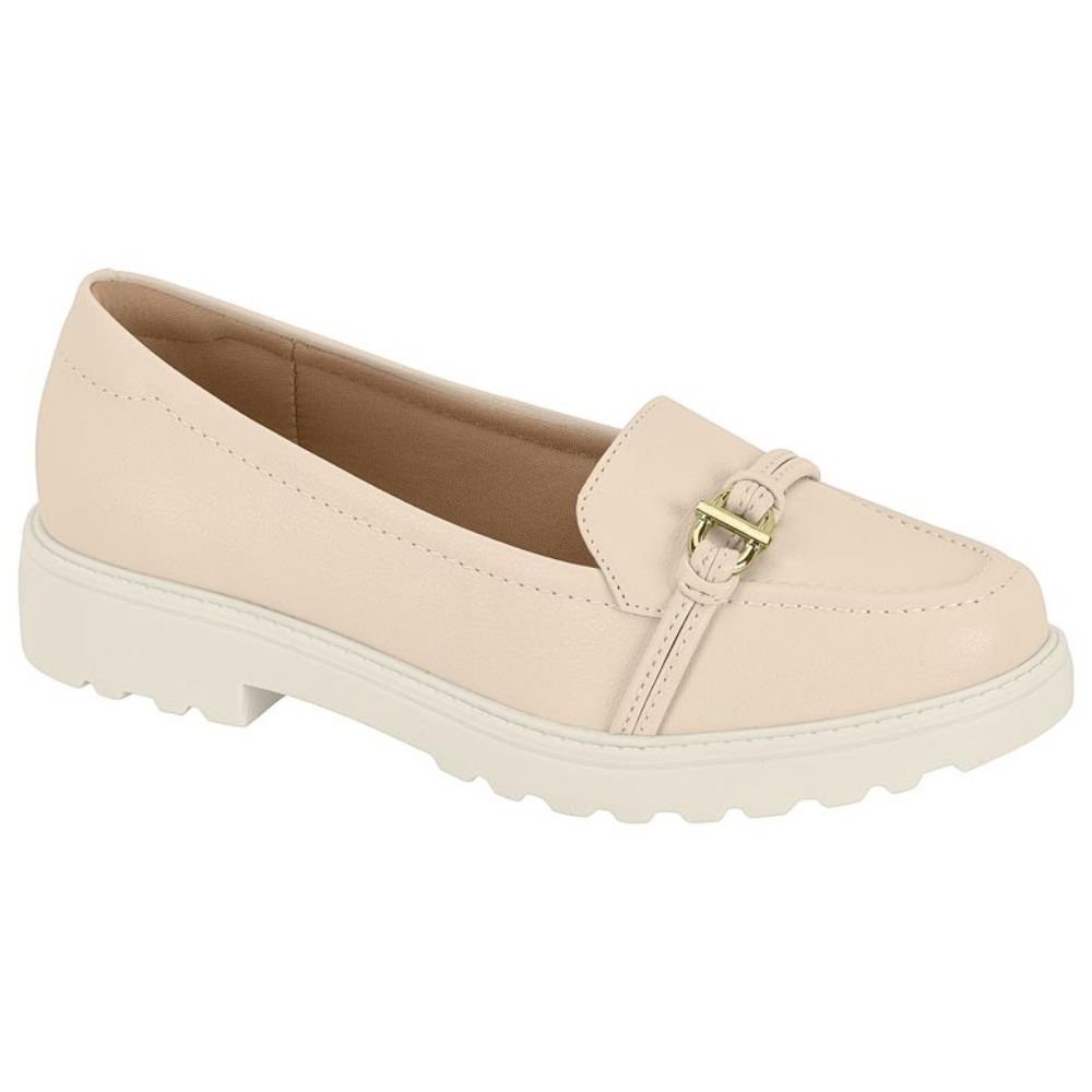 Mocassim Feminino Ultra Conforto Napa Creme Modare 7357.117
