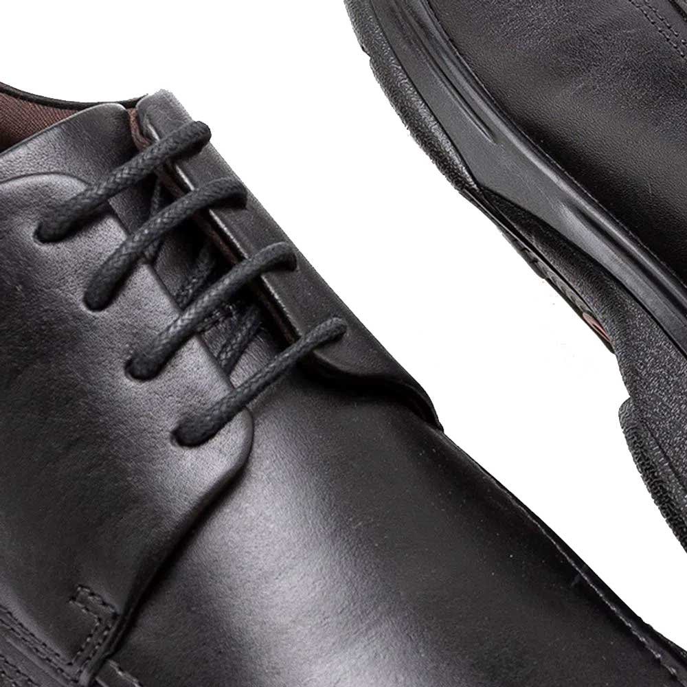 Sapato Social Masculino Couro Comfort Air Spot Preto Democrata 448026-003 Preto 2