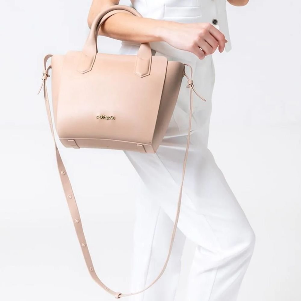 Bolsa Feminina Tiracolo Shape III Cream Petite Jolie PJ3939III Bege 2