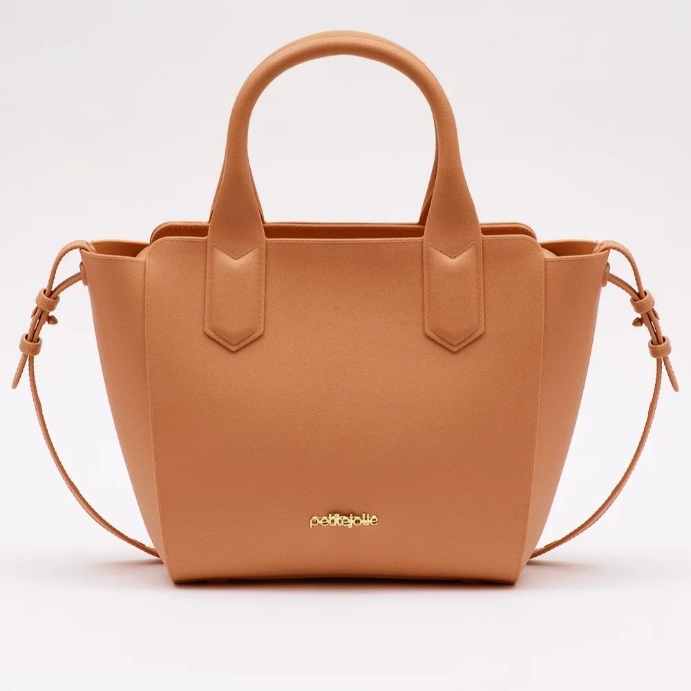 Bolsa Feminina Tiracolo Shape III Doce de Leite Petite Jolie PJ3939III
