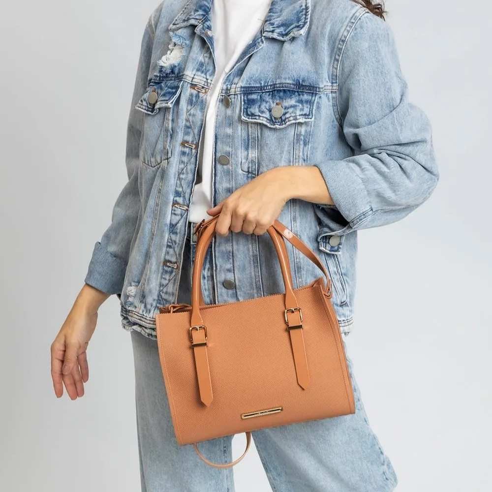 Bolsa Feminina Heaven Doce de Leite Petite Jolie PJ11160 Marrom 2