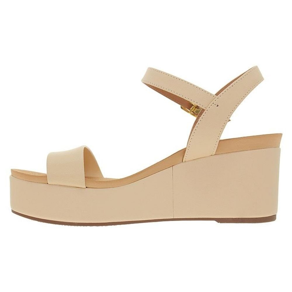 Sandália Feminina Anabela Creme Beira Rio 8407.135 Creme 3