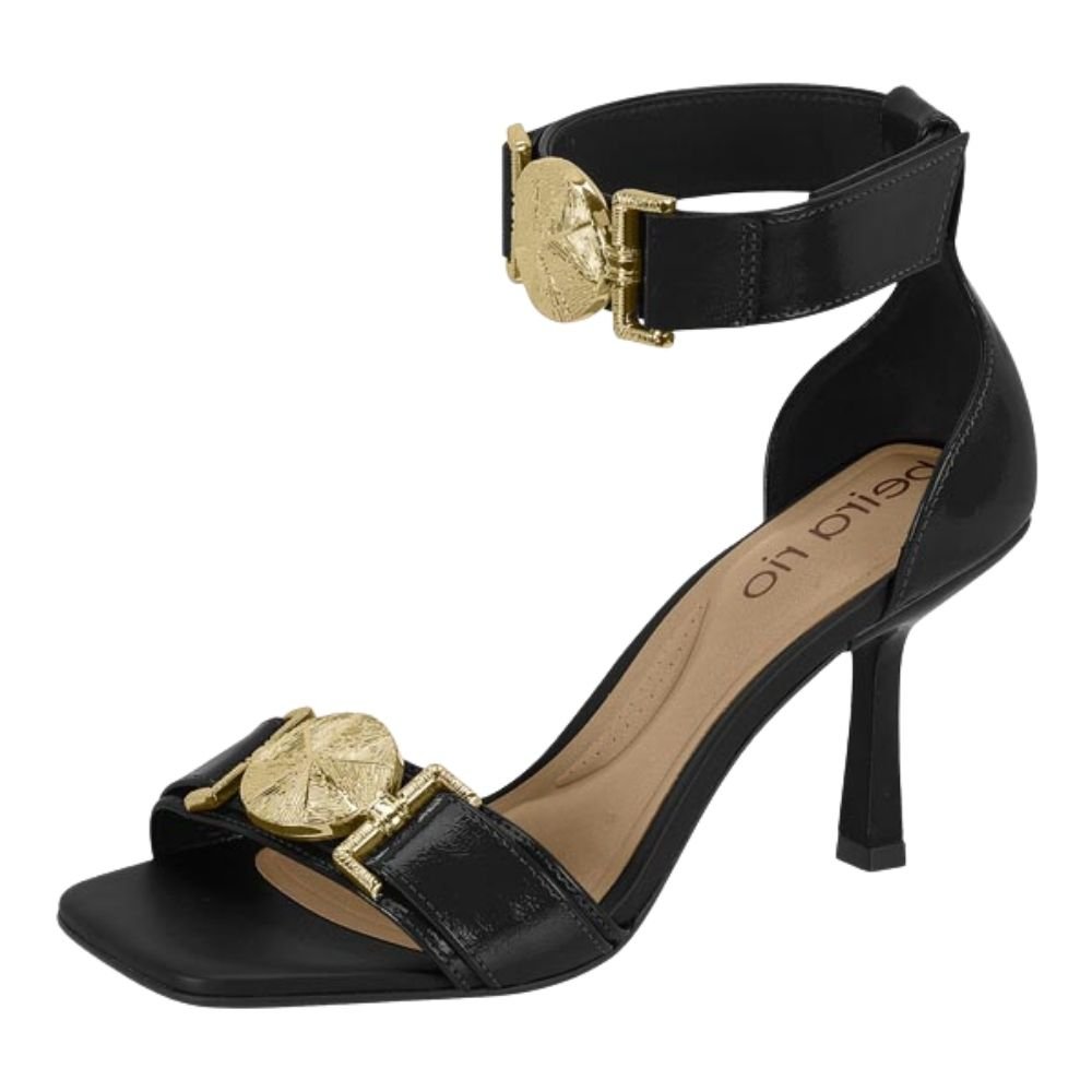 Sandália Feminina Salto Fino Preto Beira Rio 8490.313 Preto 2