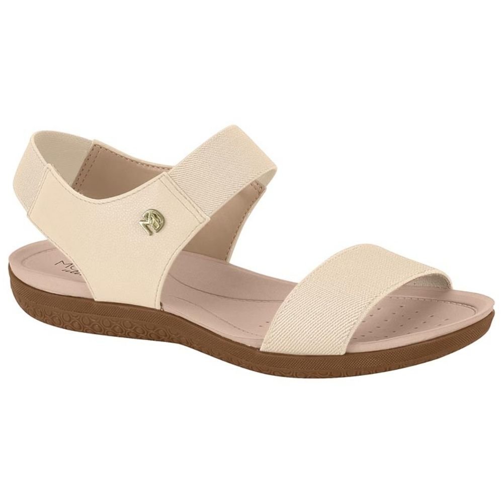 Sandália Feminina Papete Creme Modare 7125.241