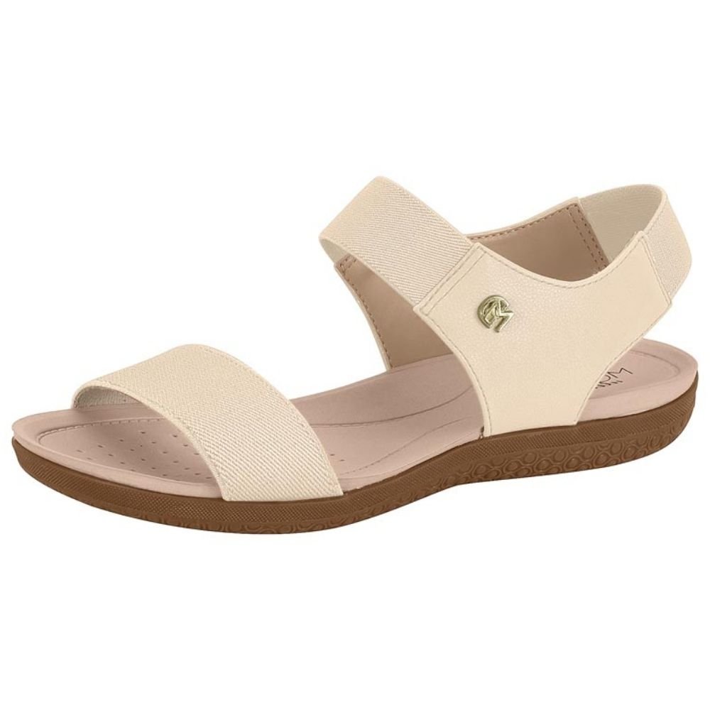Sandália Feminina Papete Creme Modare 7125.241 Creme 2
