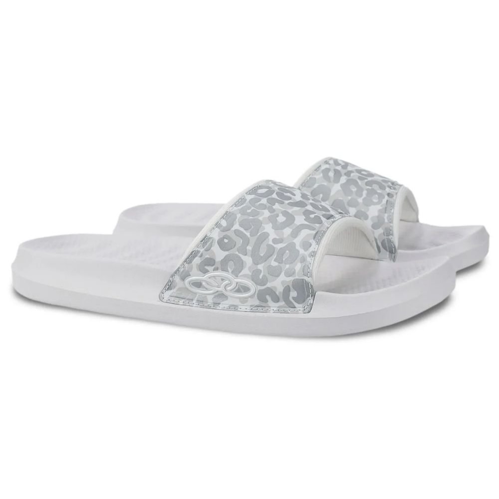 Chinelo Feminino Angra Onça Branco Olympikus Branco 3