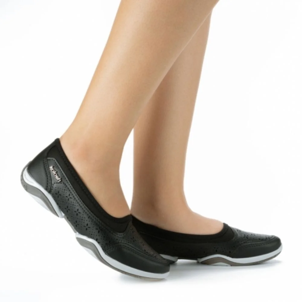 Sapatilha Feminina Slip On Preto Kolosh C2743-0001 Preto 2