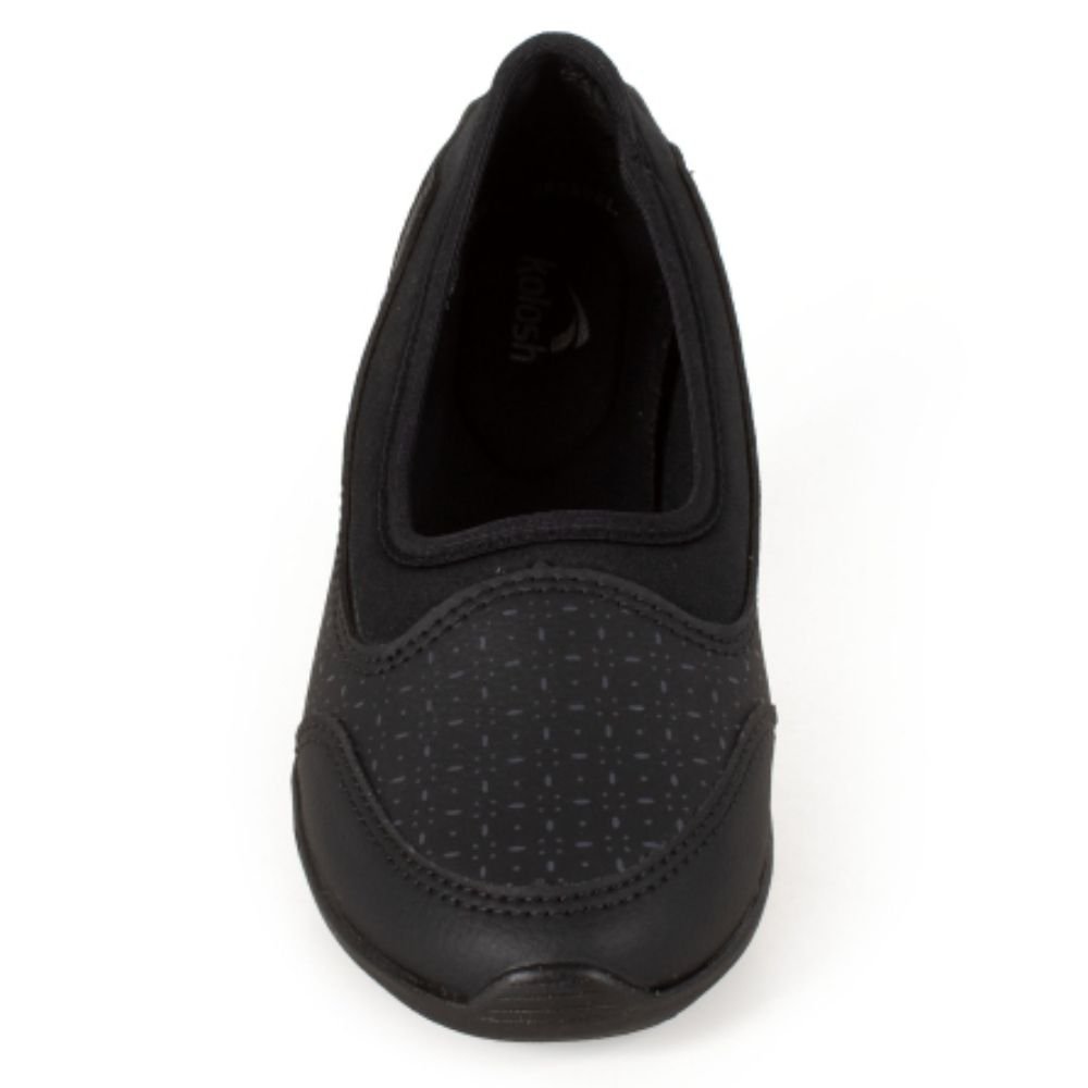 Sapatilha Feminina Slip On Preto Chumbo Kolosh C3186A-0007 Preto 3