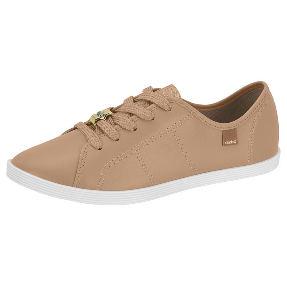 Tênis Feminino Casual Napa Nude Beira Rio 4205.149 Nude 2