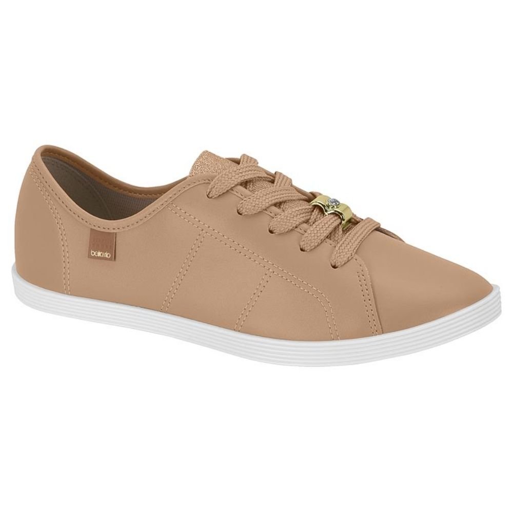 Tênis Feminino Casual Napa Nude Beira Rio 4205.149