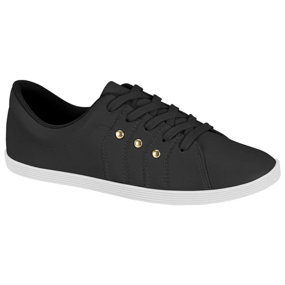 Tênis Feminino Casual Napa Preto Beira Rio 4205.152