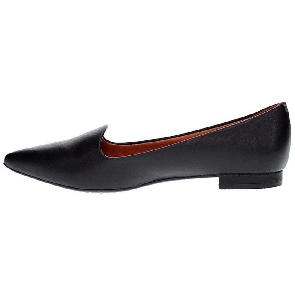 Sapatilha Feminina Bico Fino Pelica Preto Vizzano 1206.261 Preto 4