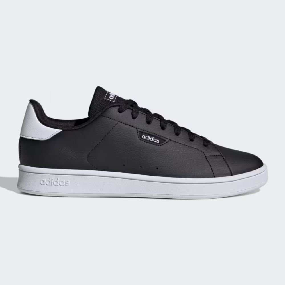 Tênis Casual Masculino Urban Court Preto Branco Adidas IF9789