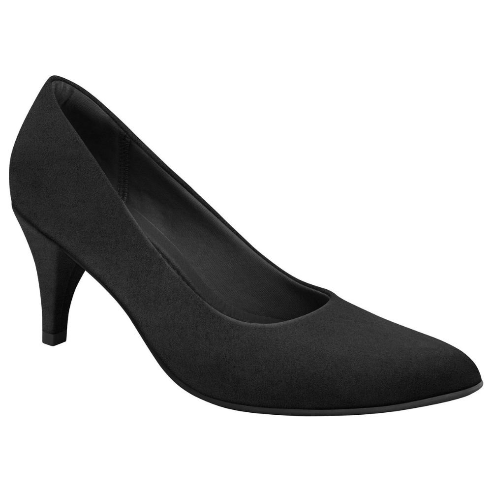 Scarpin Feminino Salto Médio Preto Piccadilly 745035-912