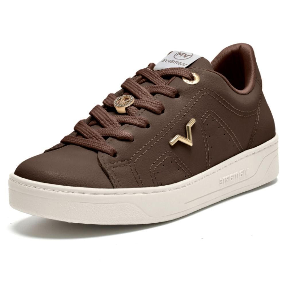 Tênis Casual Feminino Dark Brown Via Marte 020-012-03 Marrom 2