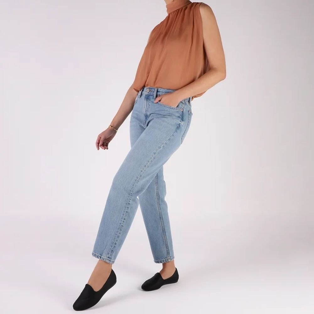 Sapatilha Feminina Elastano Preto Usaflex UD20001 Preto 2