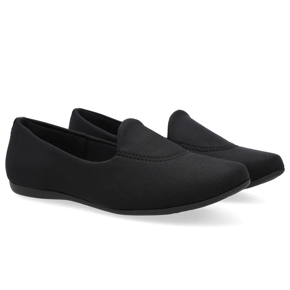 Sapatilha Feminina Elastano Preto Usaflex UD20001 Preto 3