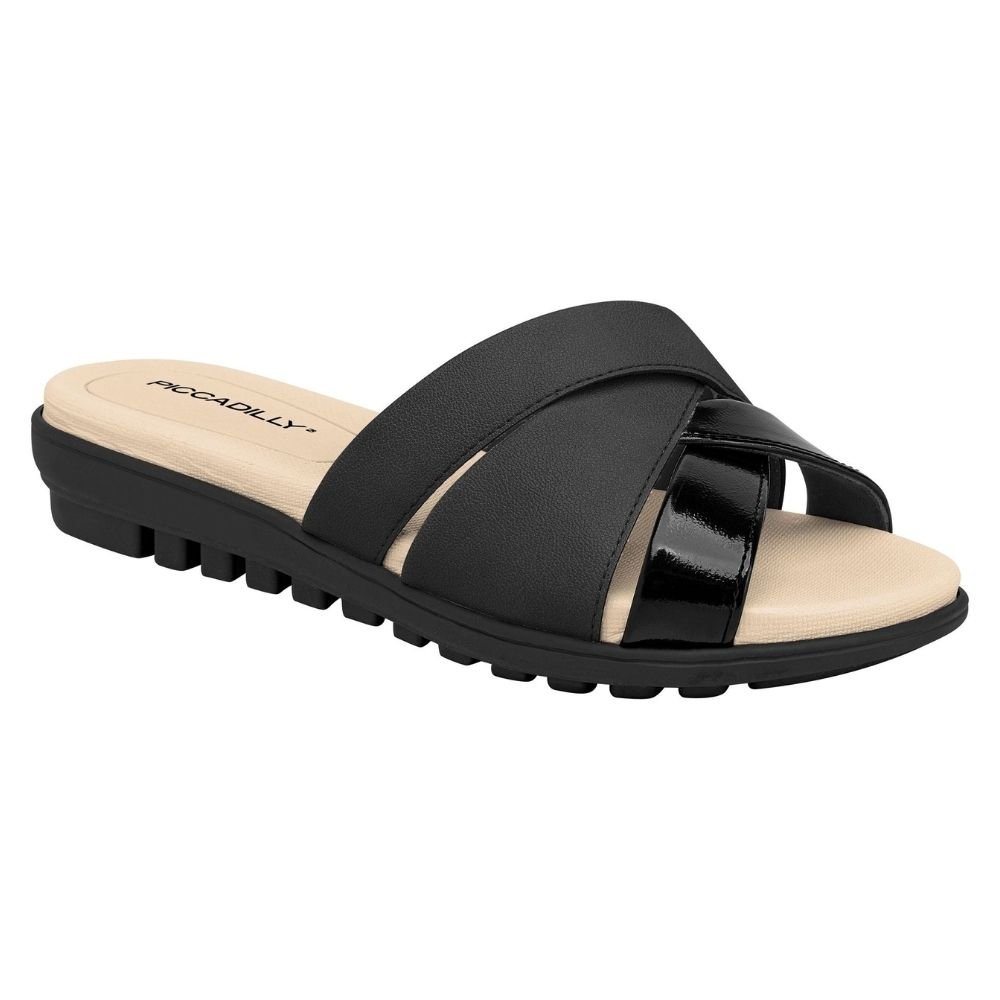 Tamanco Feminino Marli Preto Piccadilly 523009-05 Preto 1