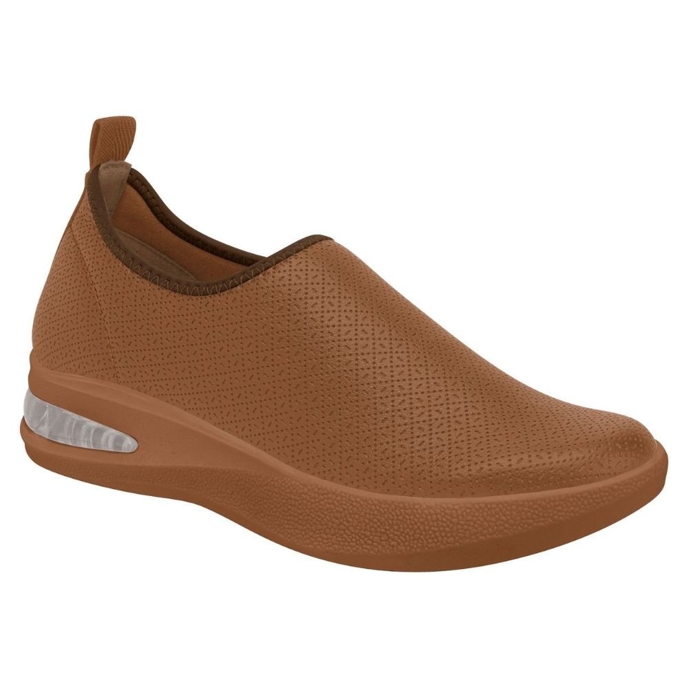 Tênis Feminino Softstep Anabela Ocre Piccadilly 940001-12