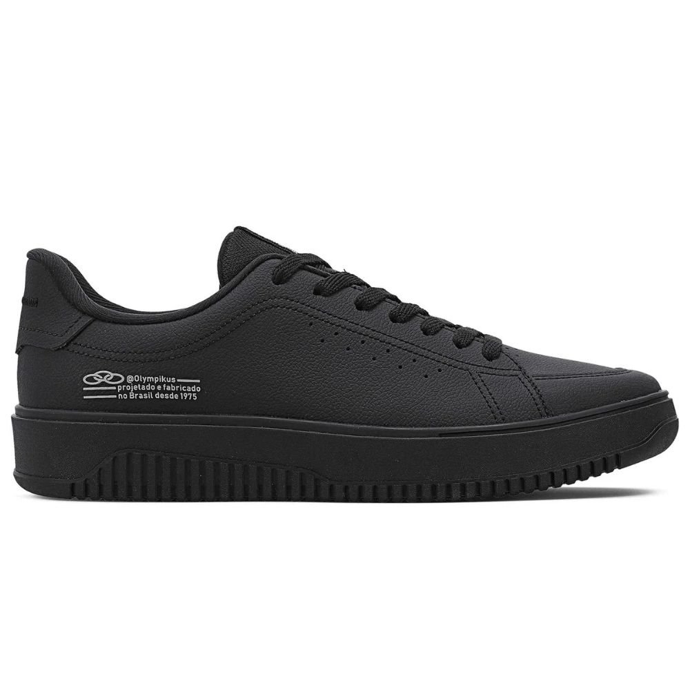 Tênis Casual Unissex Eros Preto Olympikus 165
