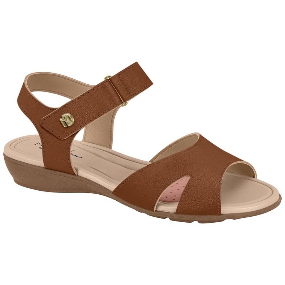 Sandália Feminina Papete Avelã Modare 7127.262 Marrom 1