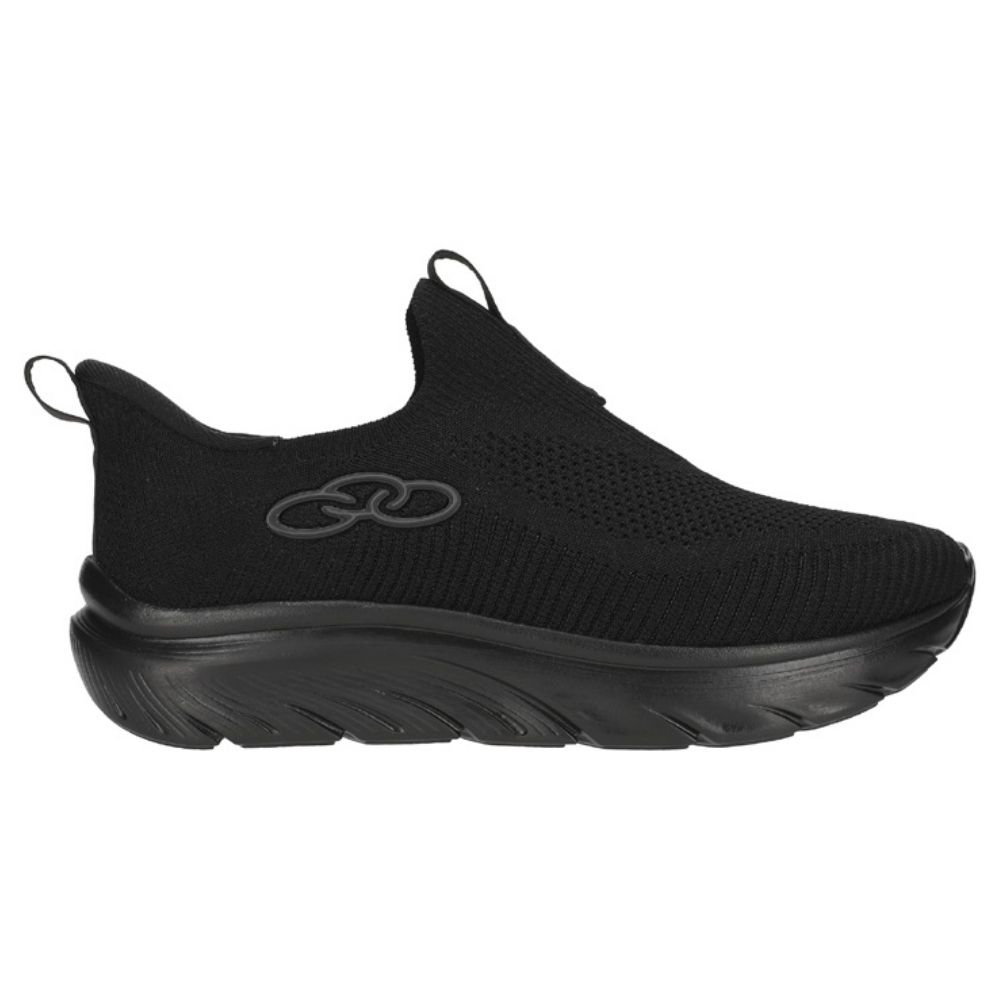 Tênis Esportivo Masculino Slip On Clic Preto Olympikus