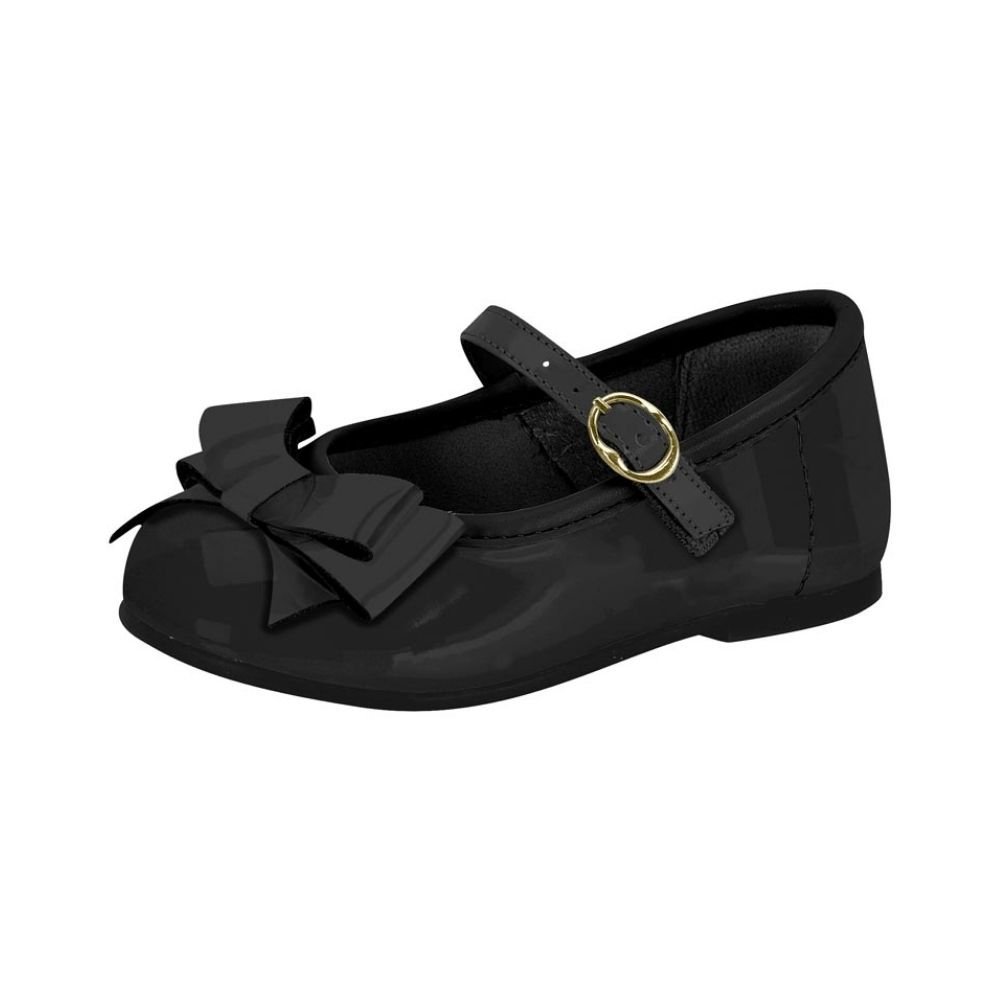 Sapatilha Infantil Boneca Verniz Preto Molekinha 2106.1043 Preto 2