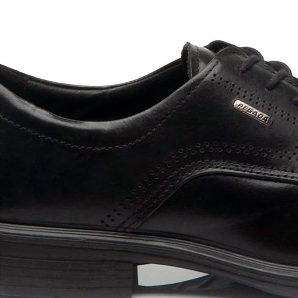 Sapato Social Masculino Together Couro Preto Pegada 124773-01 Preto 4