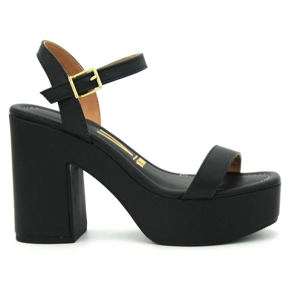 Sandália Feminina Meia Pata Preto Vizzano 6541.100 Preto 2