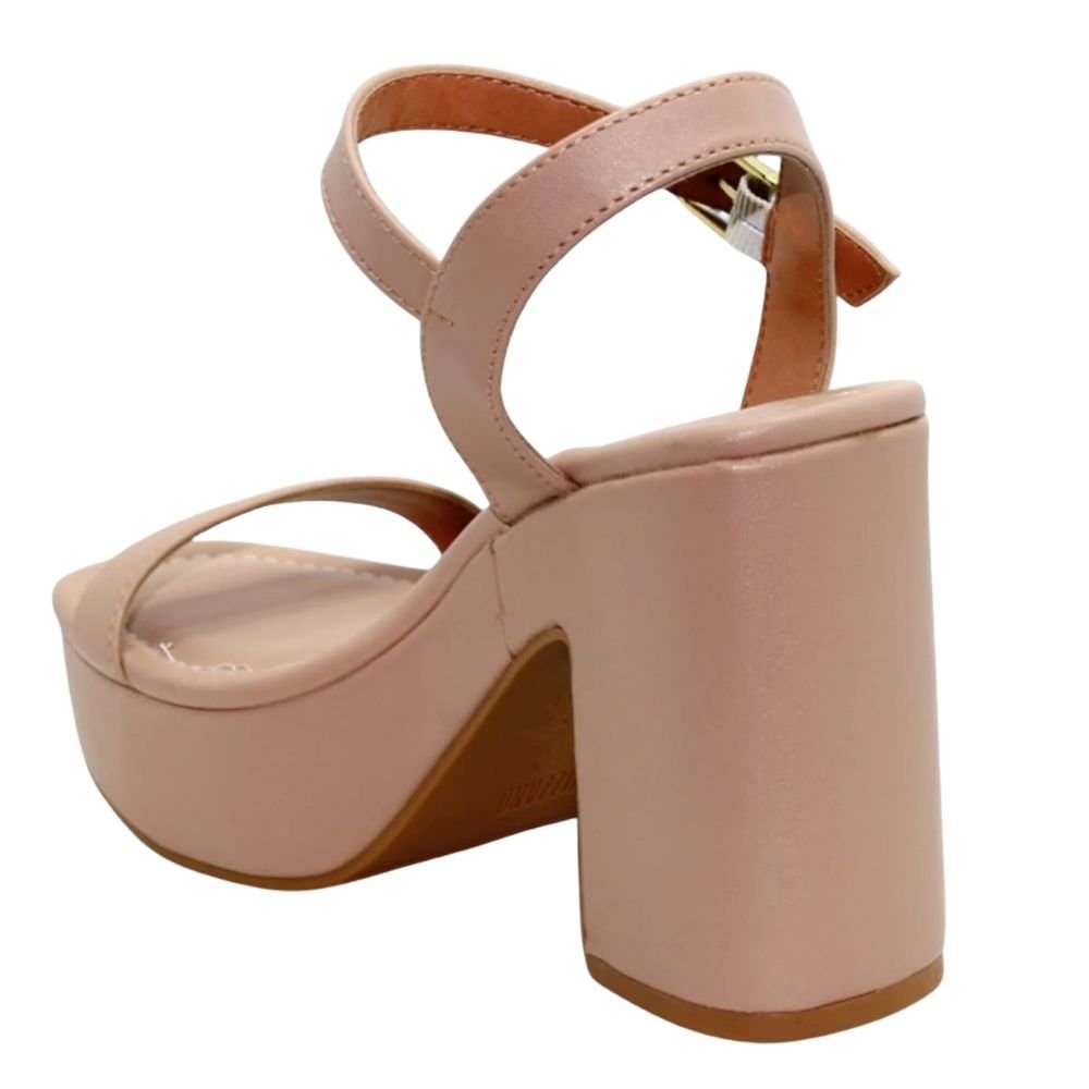 Sandália Feminina Meia Pata Bege Vizzano 6541.100 Bege 4