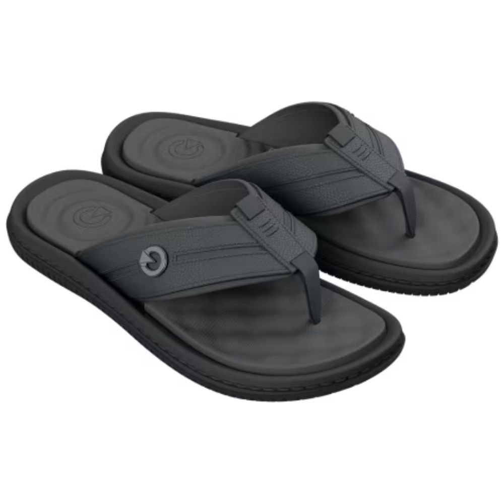 Chinelo Masculino Fiji VI Cinza Basalto Cartago 12525-BQ133 Preto 3