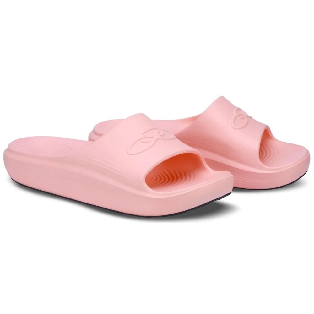 Chinelo Unissex Slide Sereno Organza Olympikus Rosa 3