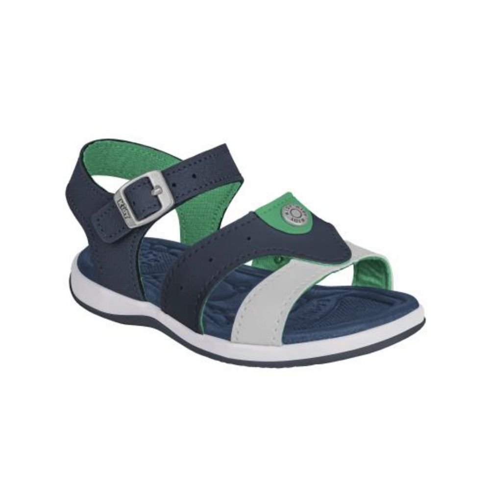 Sandália Infantil Bebê Equilíbrio Marinho Verde Kidy 001-1046-1359