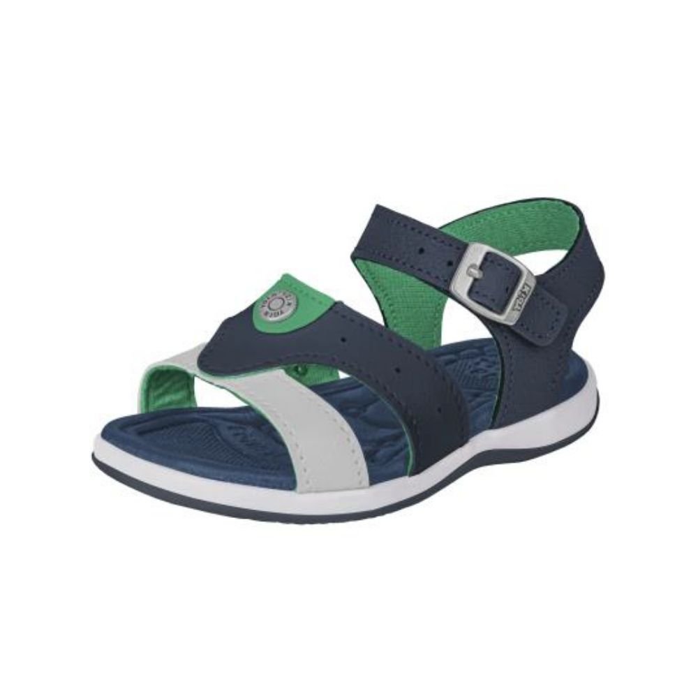 Sandália Infantil Bebê Equilíbrio Marinho Verde Kidy 001-1046-1359 Azul Marinho 2