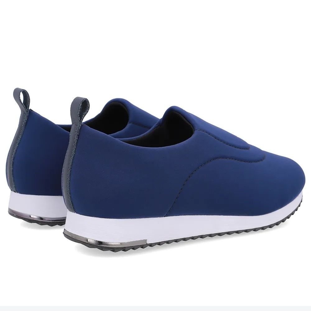 Tênis Casual Feminino Slip On New Blue Usaflex UD21001 Azul Marinho 3