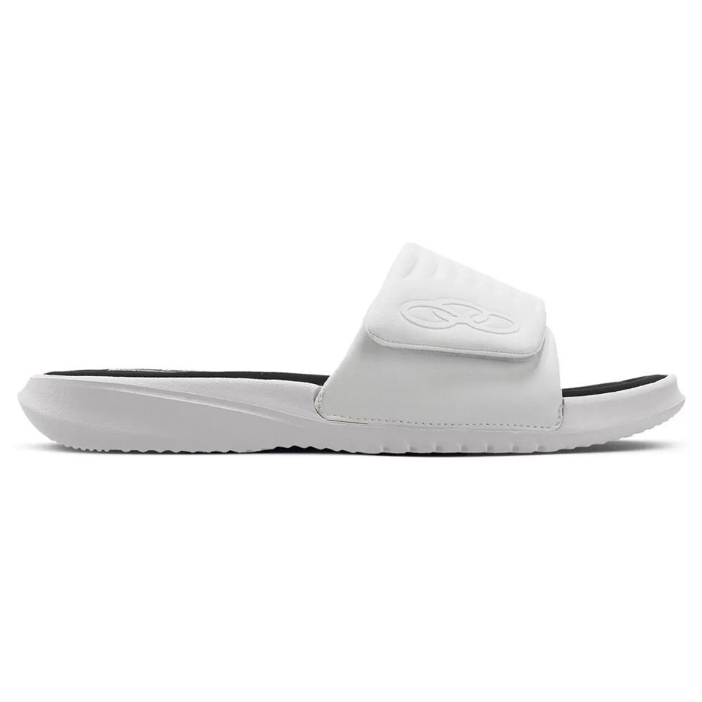 Chinelo Unissex Melbourne 2 Branco Preto Olympikus