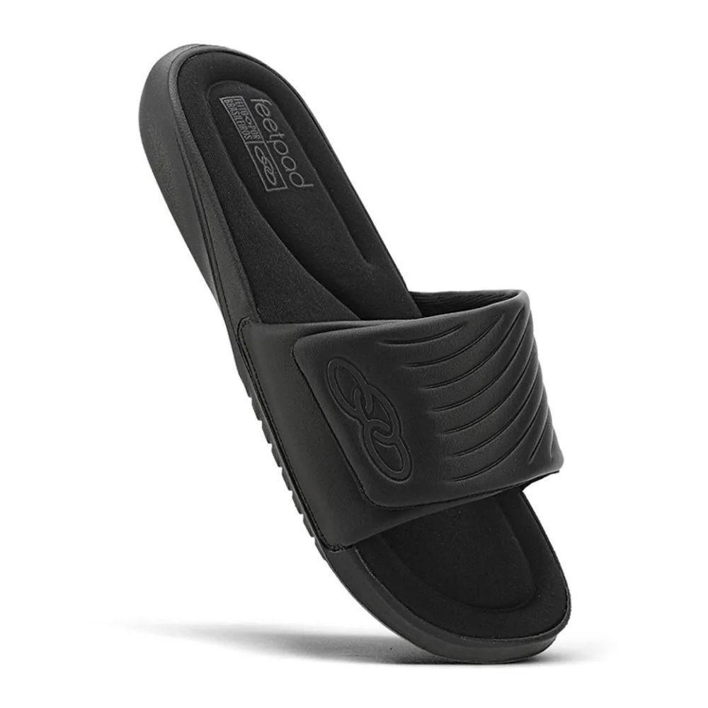 Chinelo Unissex Melbourne 2 Preto Olympikus Preto 3