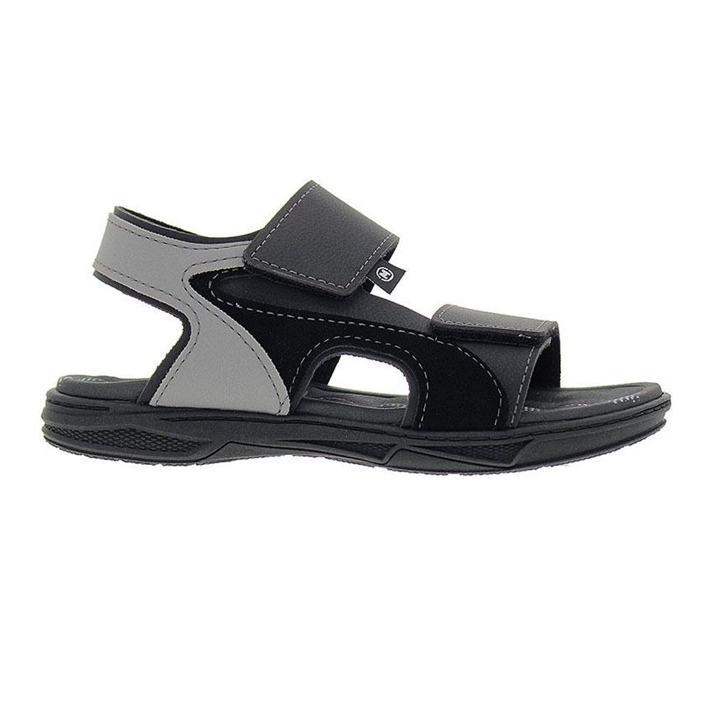 Sandália Papete Infantil Preto Cinza Molekinho 2402.745 Preto 2