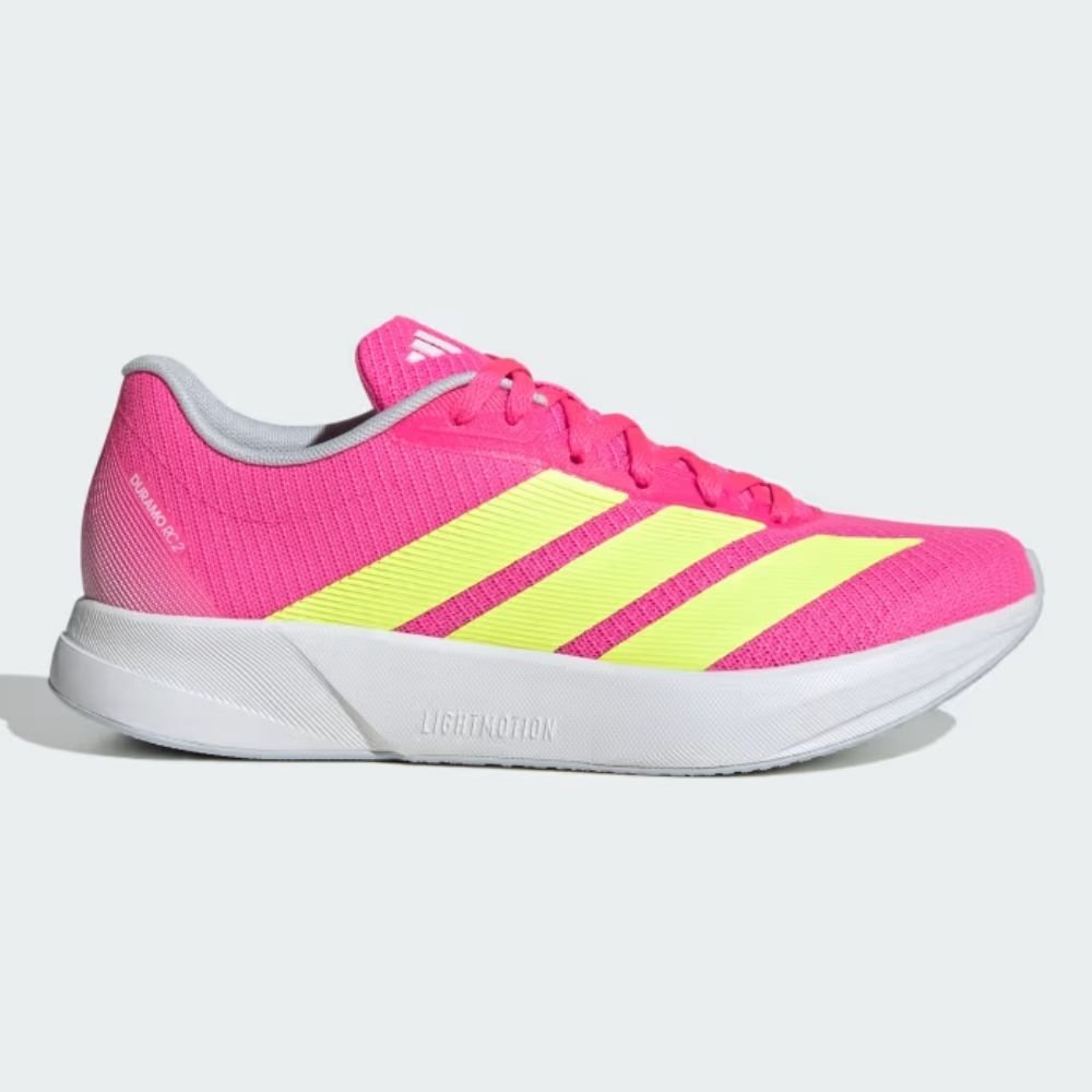 Tênis Esportivo Feminino Duramo RC2 Running Pink Amarelo Adidas JQ8079