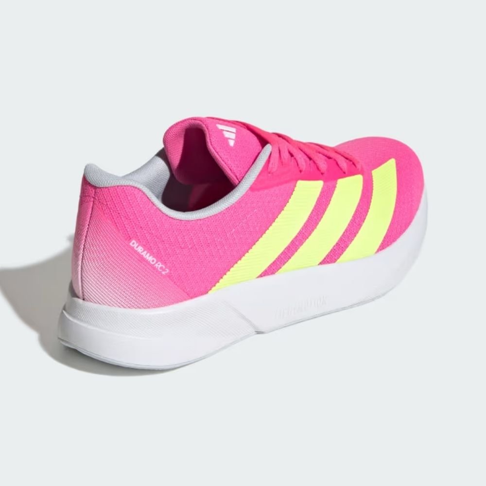 Tênis Esportivo Feminino Duramo RC2 Running Pink Amarelo Adidas JQ8079 Rosa 4