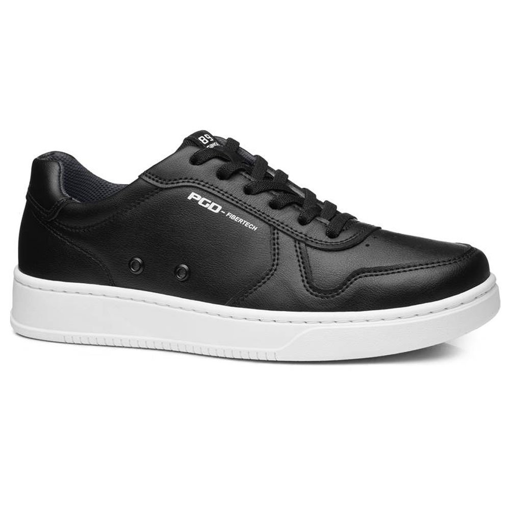 Tênis Casual Masculino Microfibra Preto Pegada 171901-03