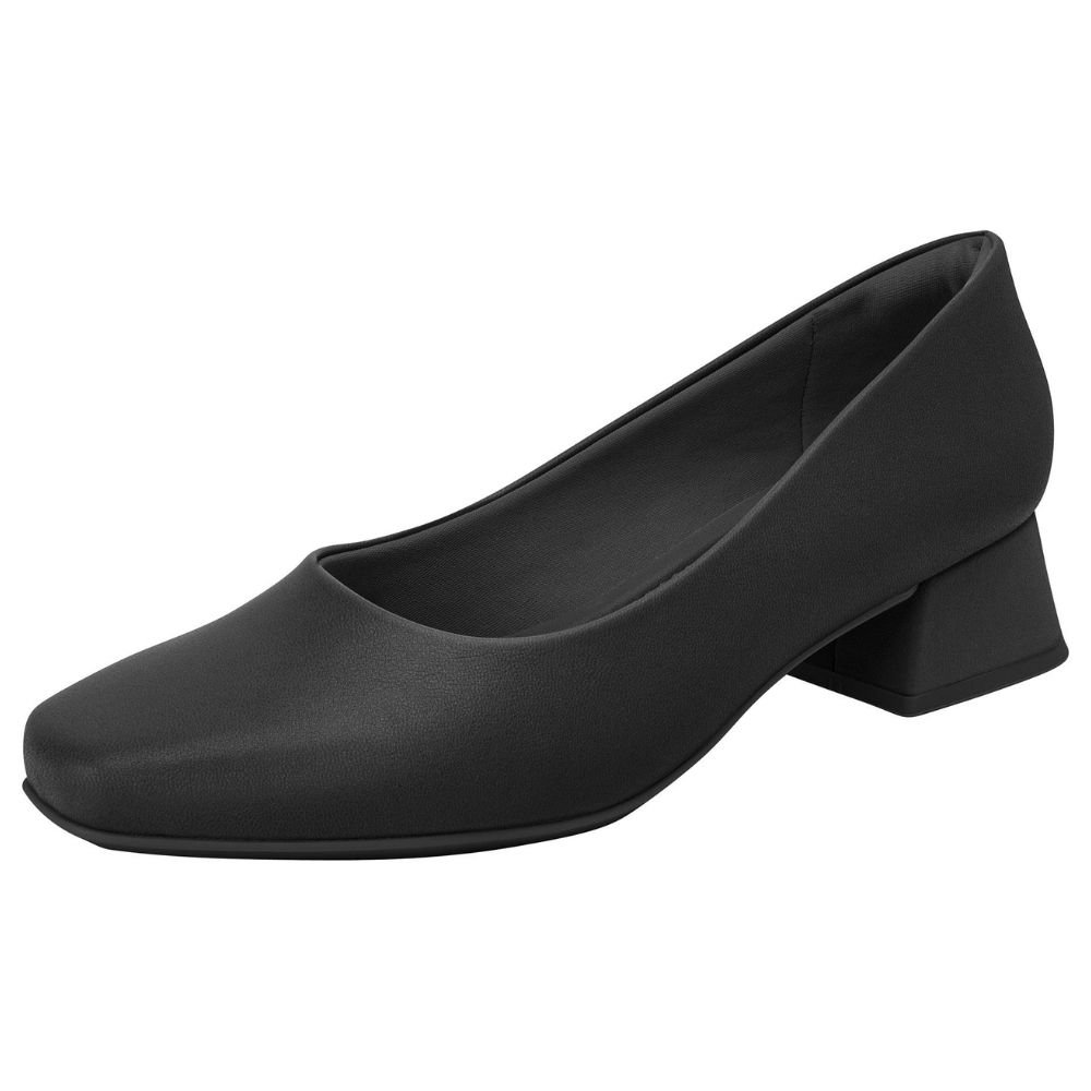Scarpin Feminino Tati Preto Piccadilly 160055-146 Preto 2